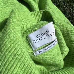 Cropped, turtleneck sweater from Urban Outfitters